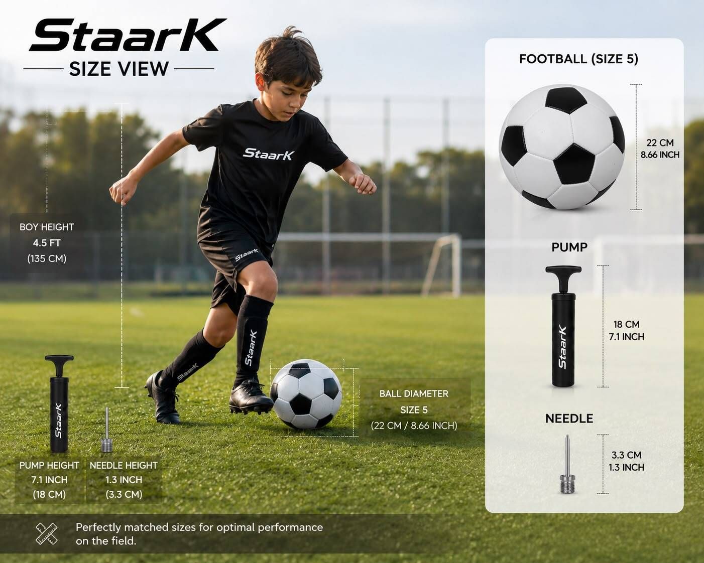 staark FOOTBALL Football - Size: 5-picture-20