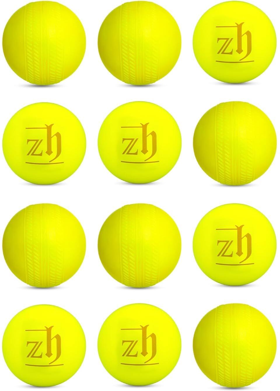 zh Plastic Ball Green Non Toxic (Pack of 12 | 100gm Per Ball) Handball-picture-15