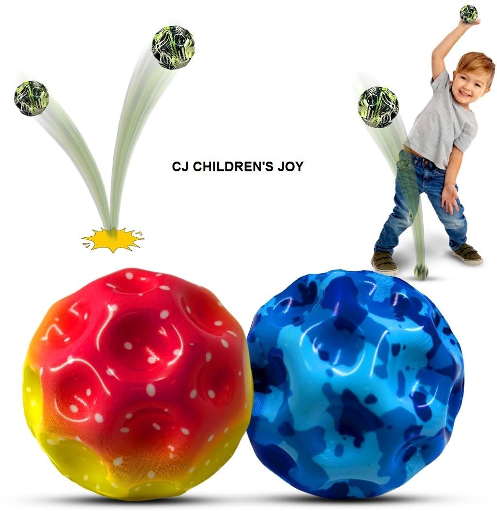 Ball High Bouncing Ball with for Kids Adults Pets Easy Grip Sports Space Ball Squash Ball