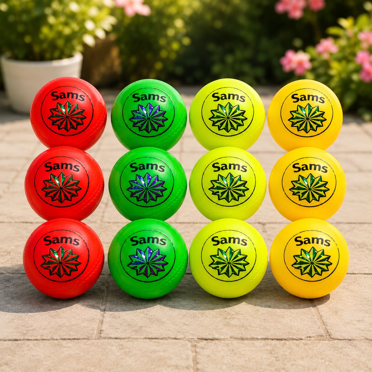IQRAA Cricket Practice Ball Kids Hard Plastic Cricket Balls Lightweight Durable Water Polo Ball-image-10