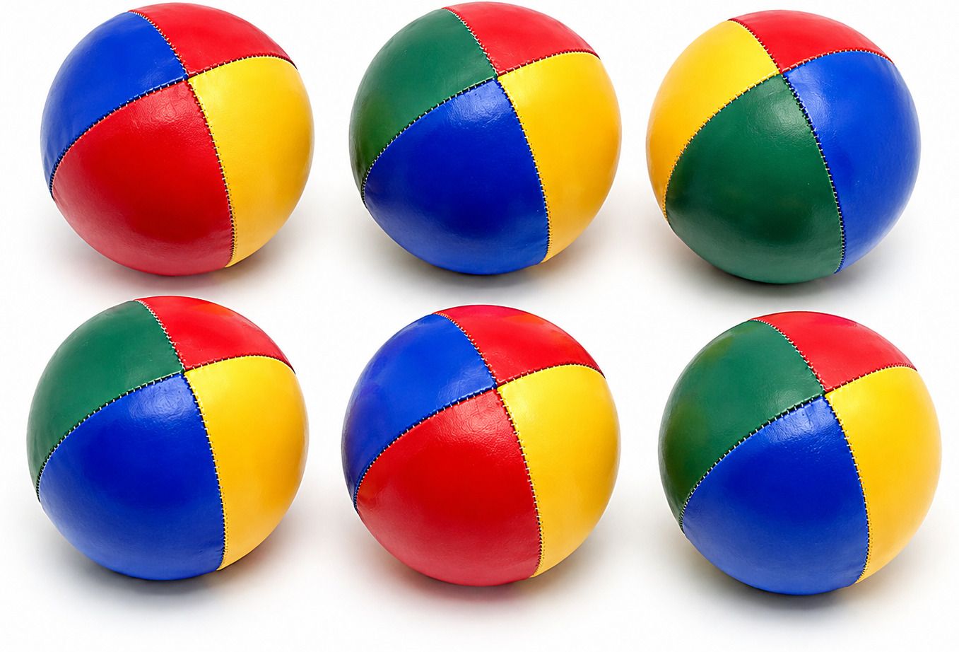Set of 3 Soft PVC Juggling Balls | Bean Filled Training Balls Juggling Ball-image-17