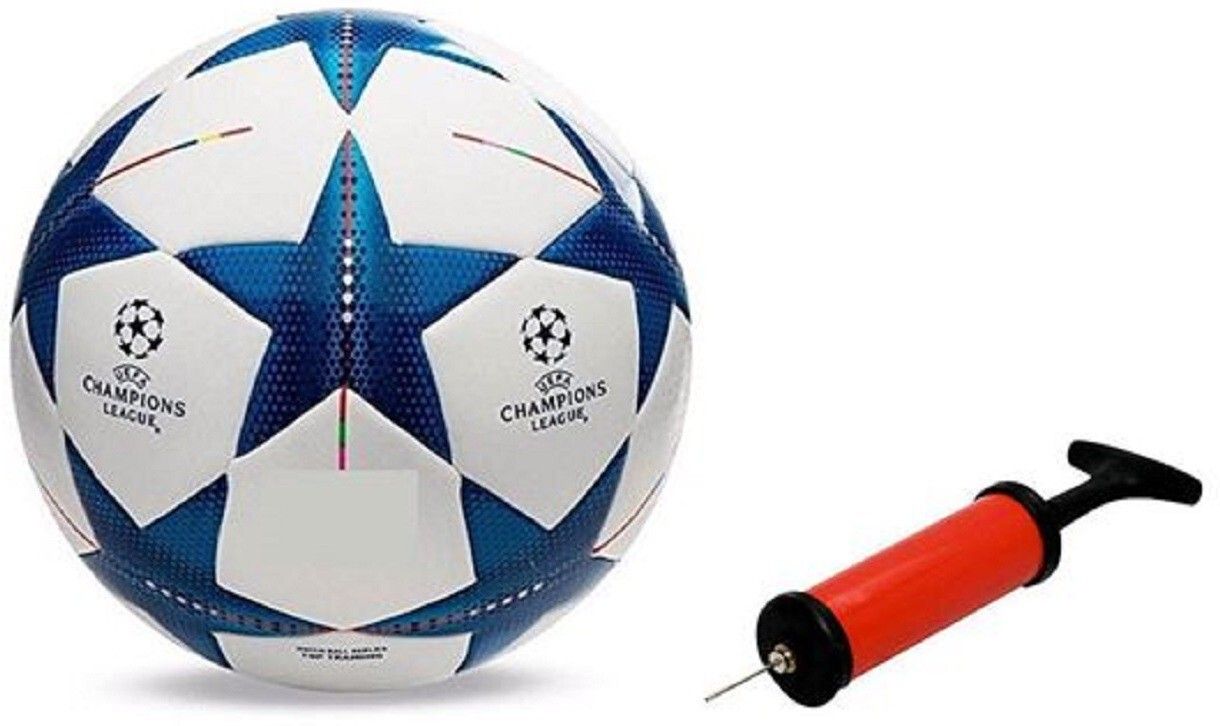 Bluestar UEFA Football With Air Pump Free Football - Size: 5-image-19