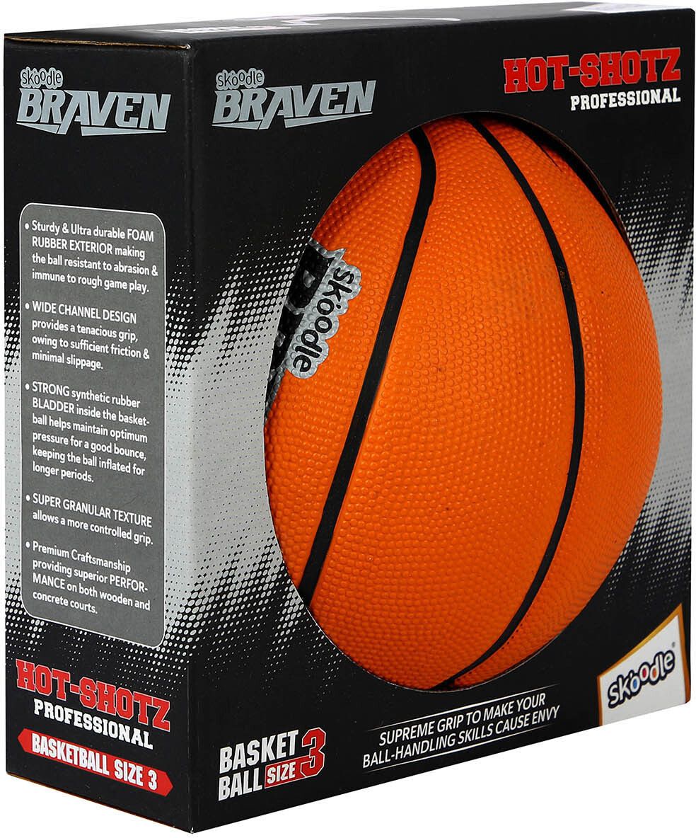 braven Hot-Shotz Indoor & Outdoor Durable & Water-Resistant Basketball - Size: 3-picture-25