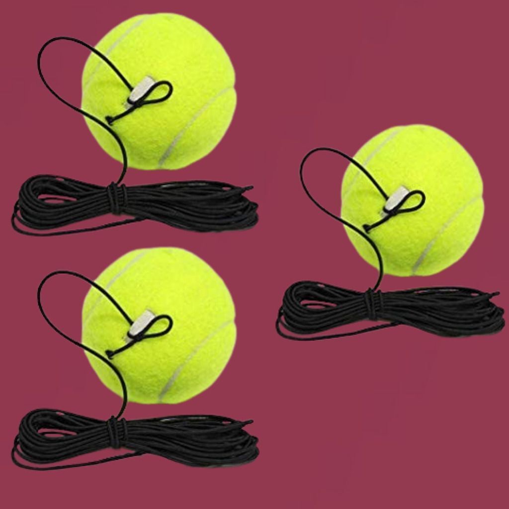 Solo Tennis Skill Improvement Rebound Ball with StringN Tennis Ball-image-42