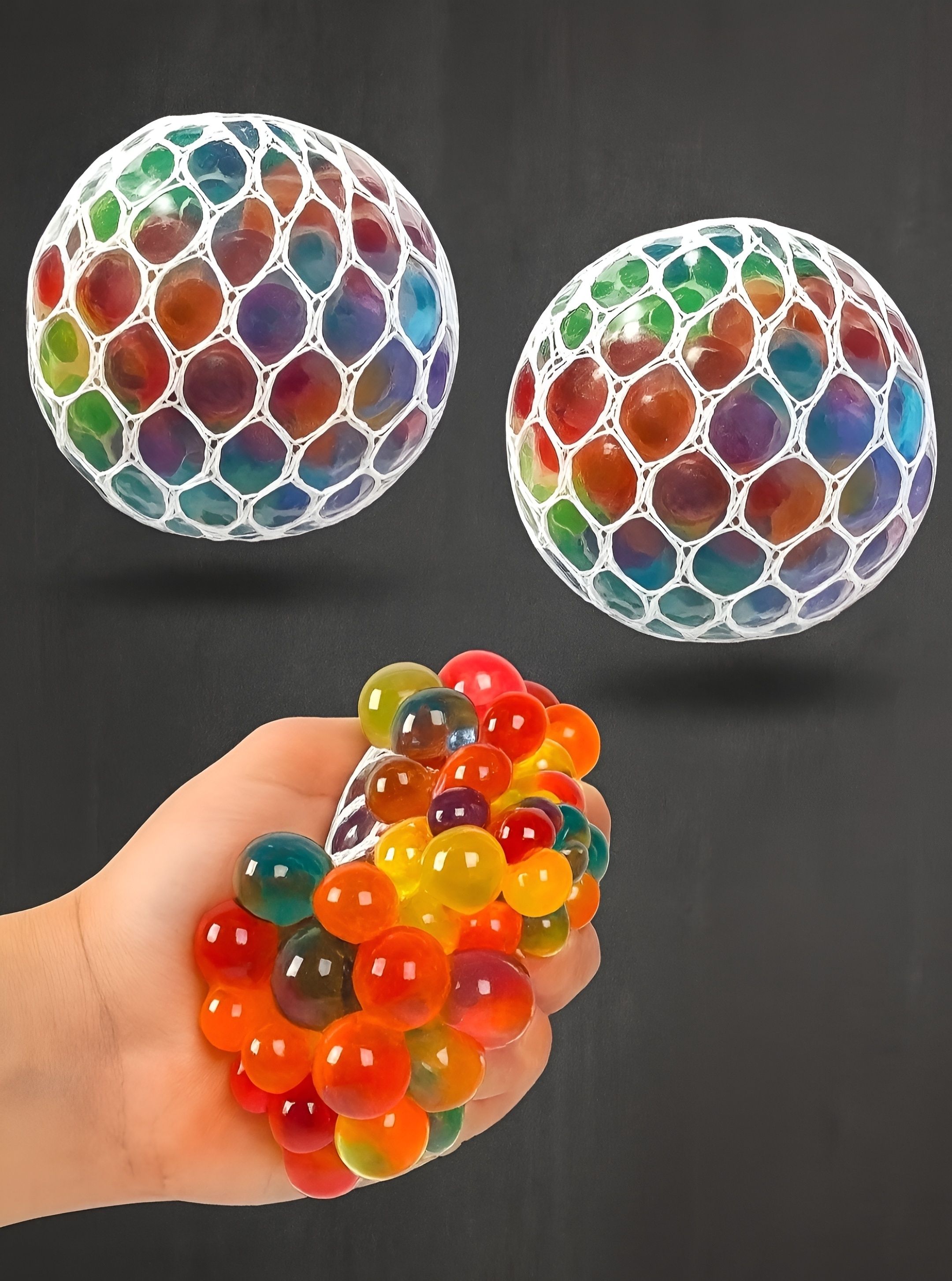 Squishy ball pack of 2 for kids above 3 years Juggling Ball