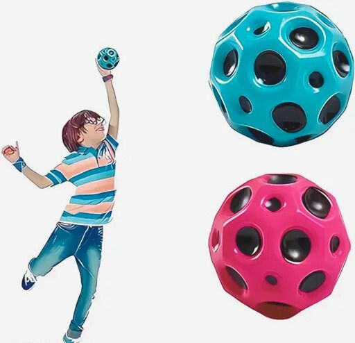 High Bounce Moon Ball for Kids | Super Bouncy Rubber Ball Handball-image-32