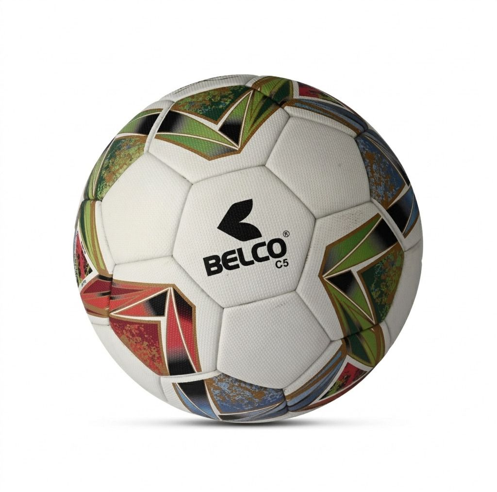 C5 Thermo Bonded 32 Panel Football/Soccer Ball Football - Size: 5-image-6