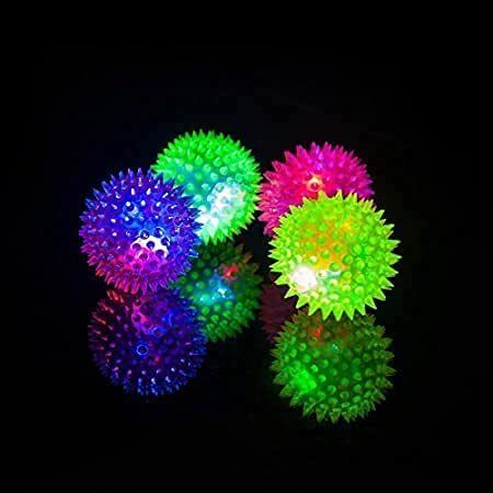 Light Flashing with Spike Balls Set of 4 Pcs Handball