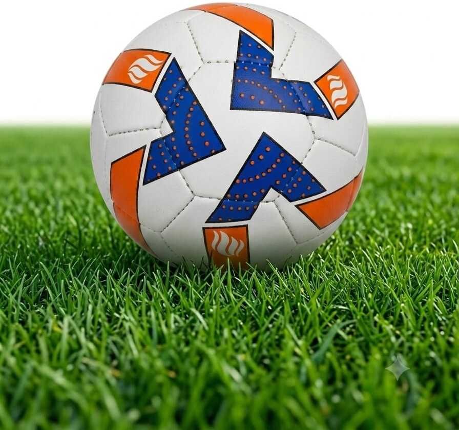 football white , blue and orange Football - Size: 5-image-10