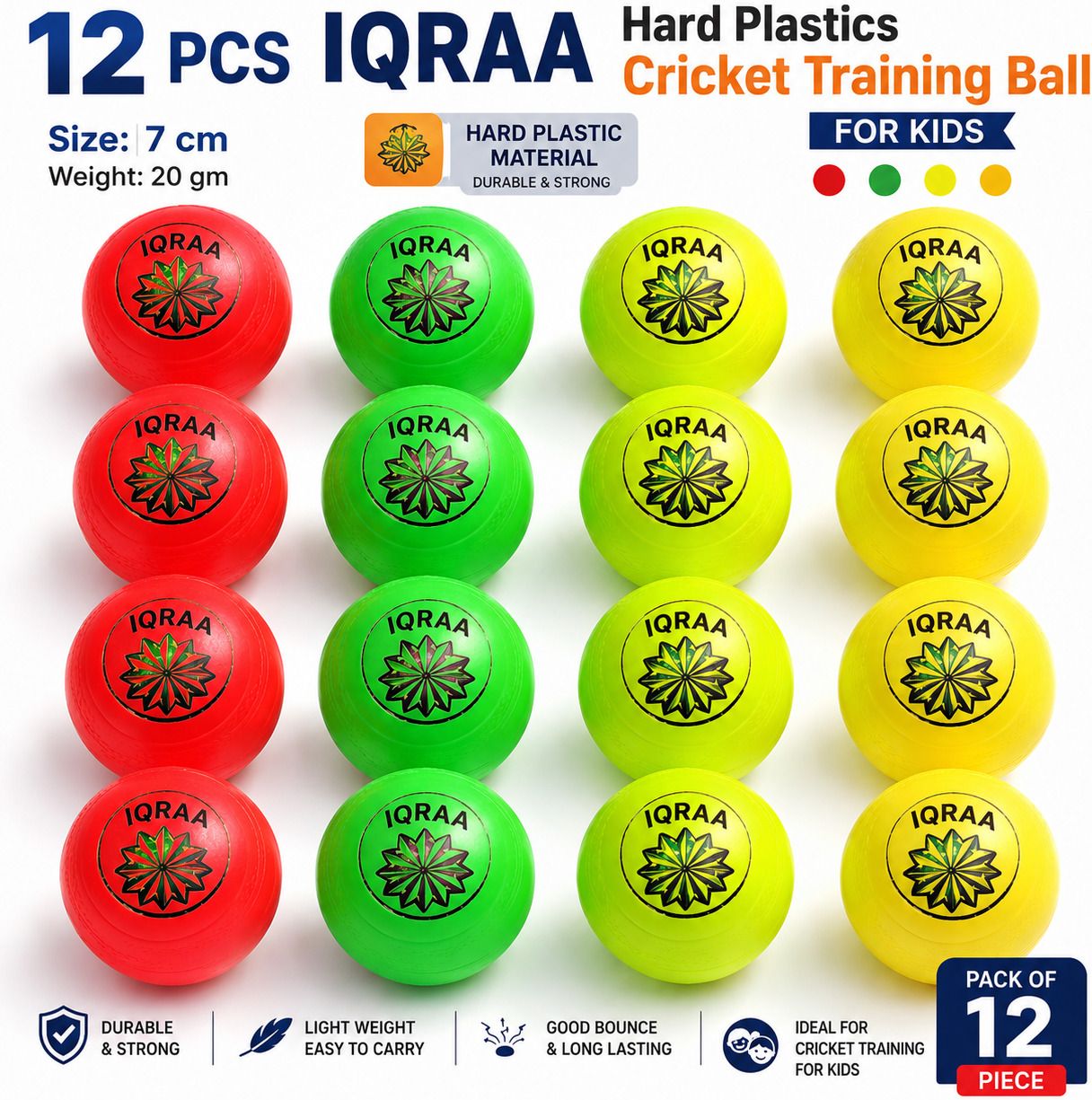 New Hard pleasure plastic Ball for cricket ball Water Polo Ball-image-6
