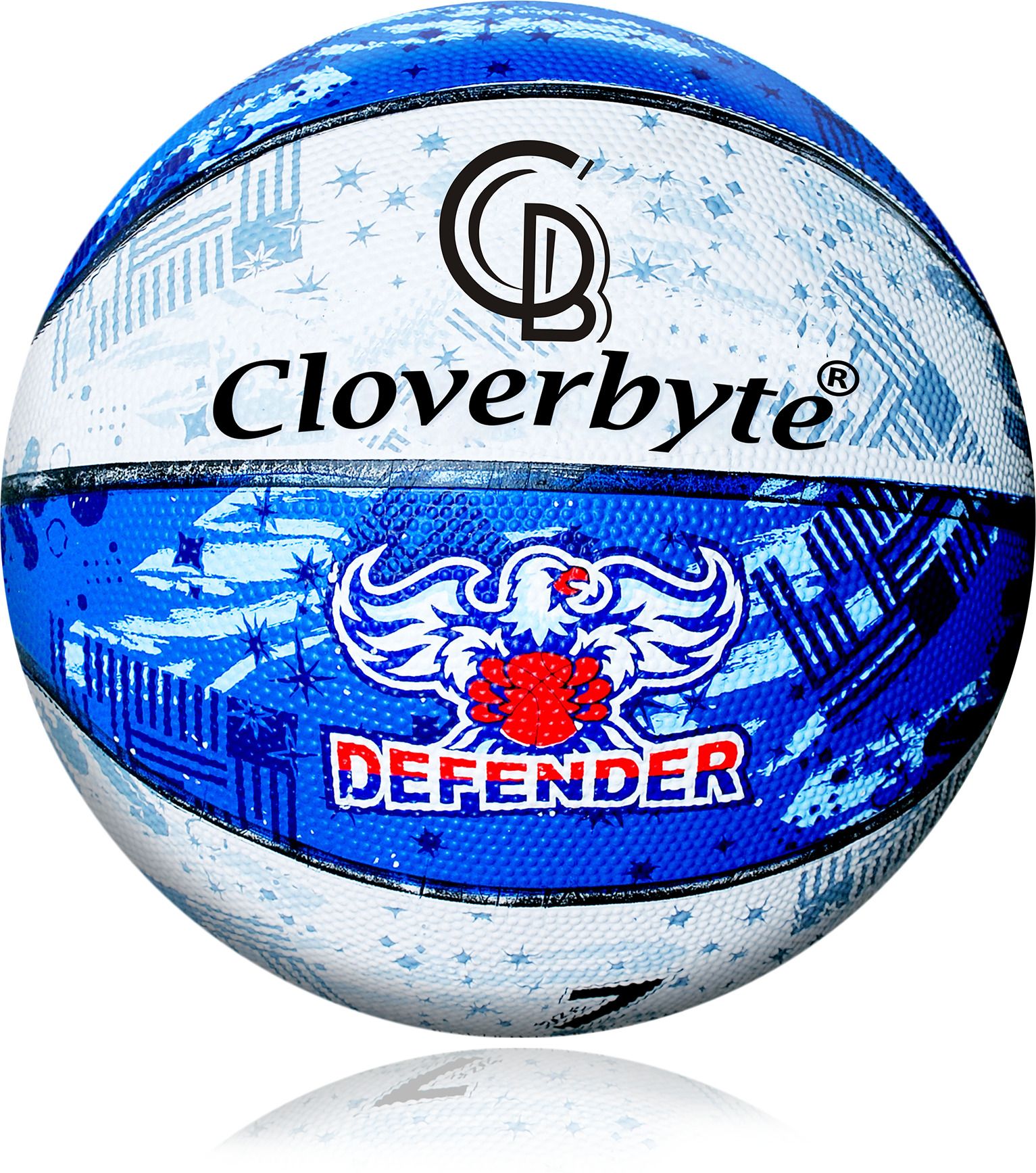 cloverbyte Defender Basketball Size 7 Professional for Indoor-Outdoor Training for Players Basketball - Size: 7-picture-44