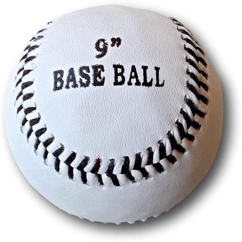 Morex PVC Meteor Baseball, 9-Inch, Durable Cover, Training & Match Ball Baseball