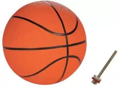 arineo Basketball with 1 Needle High Quality Orange Color Basketball - Size: 7-picture-6