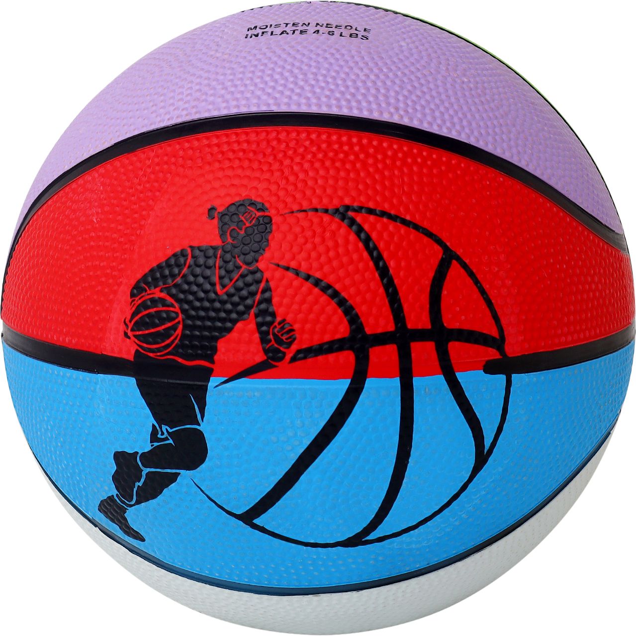 Basketball For Kids Premium Multi Coloured Design Boys Girls Small Junior Basketball - Size: 3