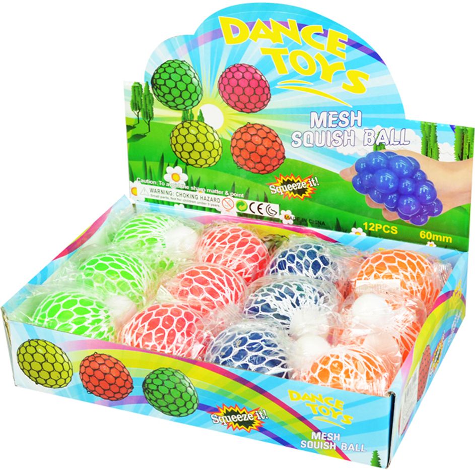 12pcs all ages Soft Stress Pressure Relieve/Anti-Stress Anti Anxiety ball toy Handball-image-33