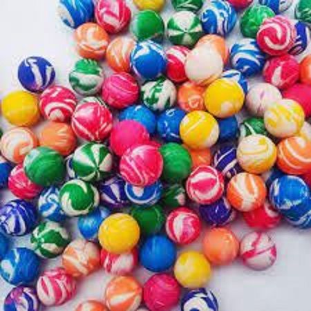 12 Pc Multi Print Small Crazy Jumping Balls/Bouncing Ball ,Return Gift for kids Handball