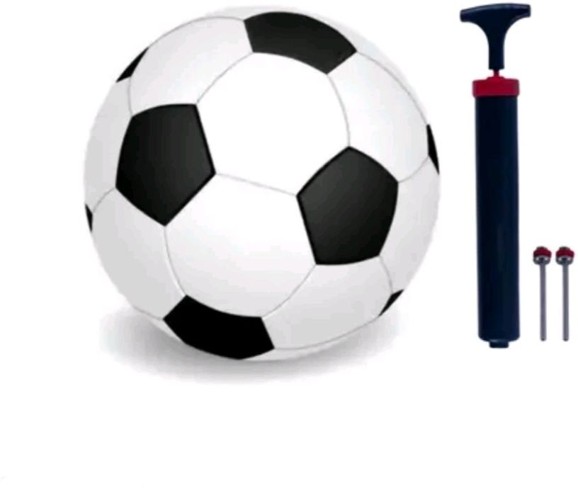 Black and white Rugby football with Air Pump (Size-5) Rugby Ball - Size: 5-image-38