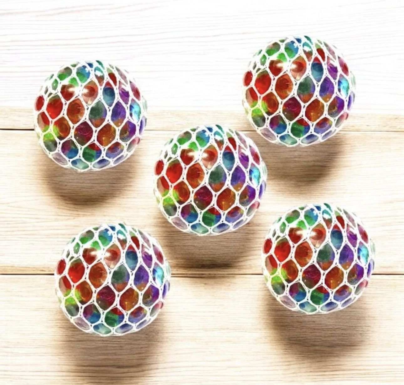 Mesh Ball Fir Kids Stress Relief Hand Fidget Toy Throw Ball - Size: 1