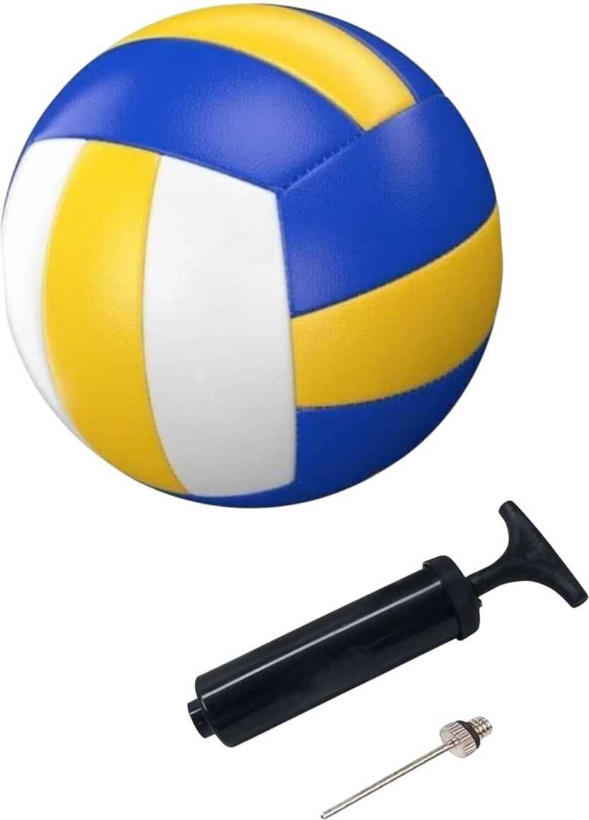 vsm Super Soft Official & Size (Size-4) PVC Air Pump For Beginner | Practice Volleyball - Size: 4-picture-22