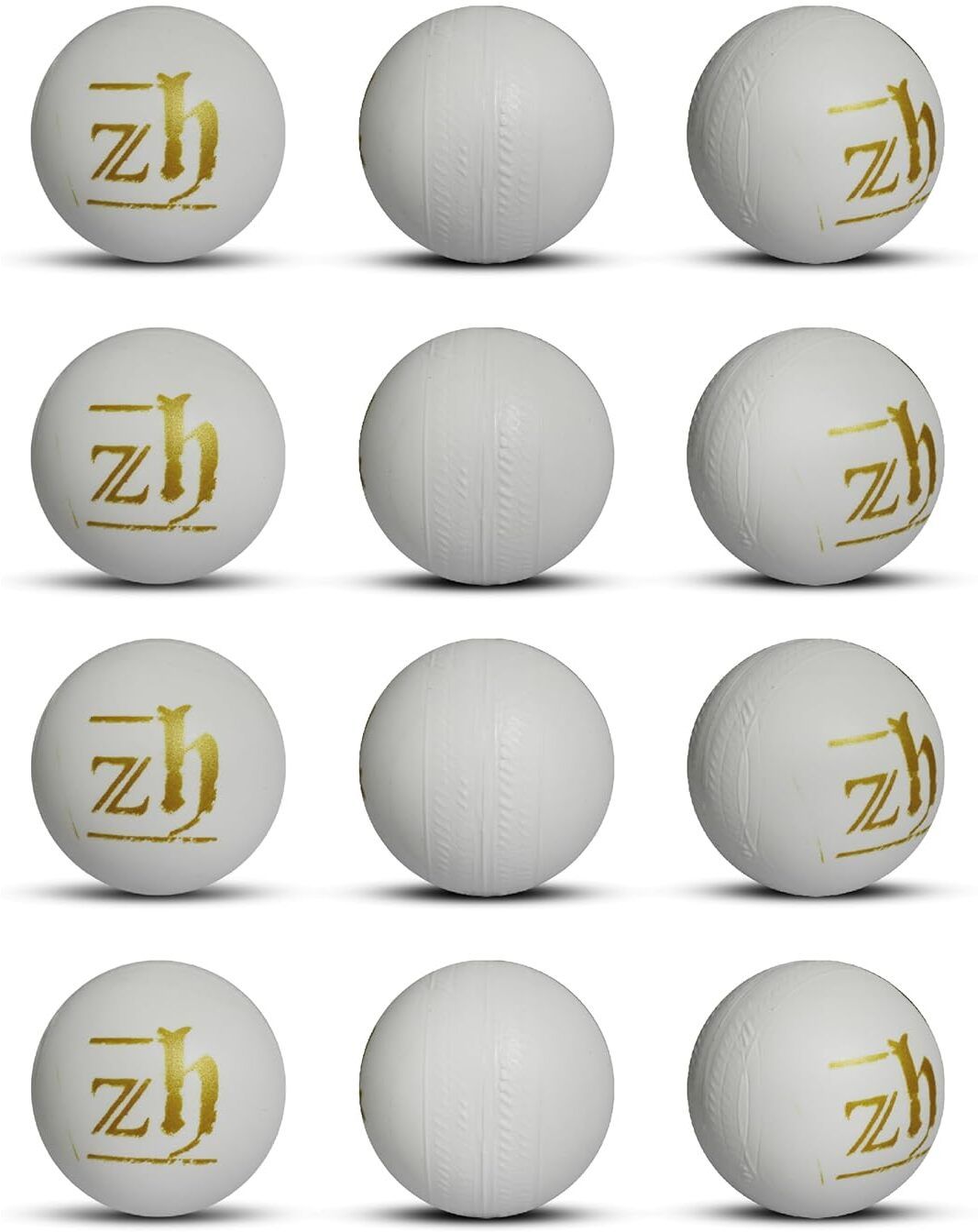 Plastic Ball White Non Toxic (Pack of 6 | 100gm Per Ball) Handball