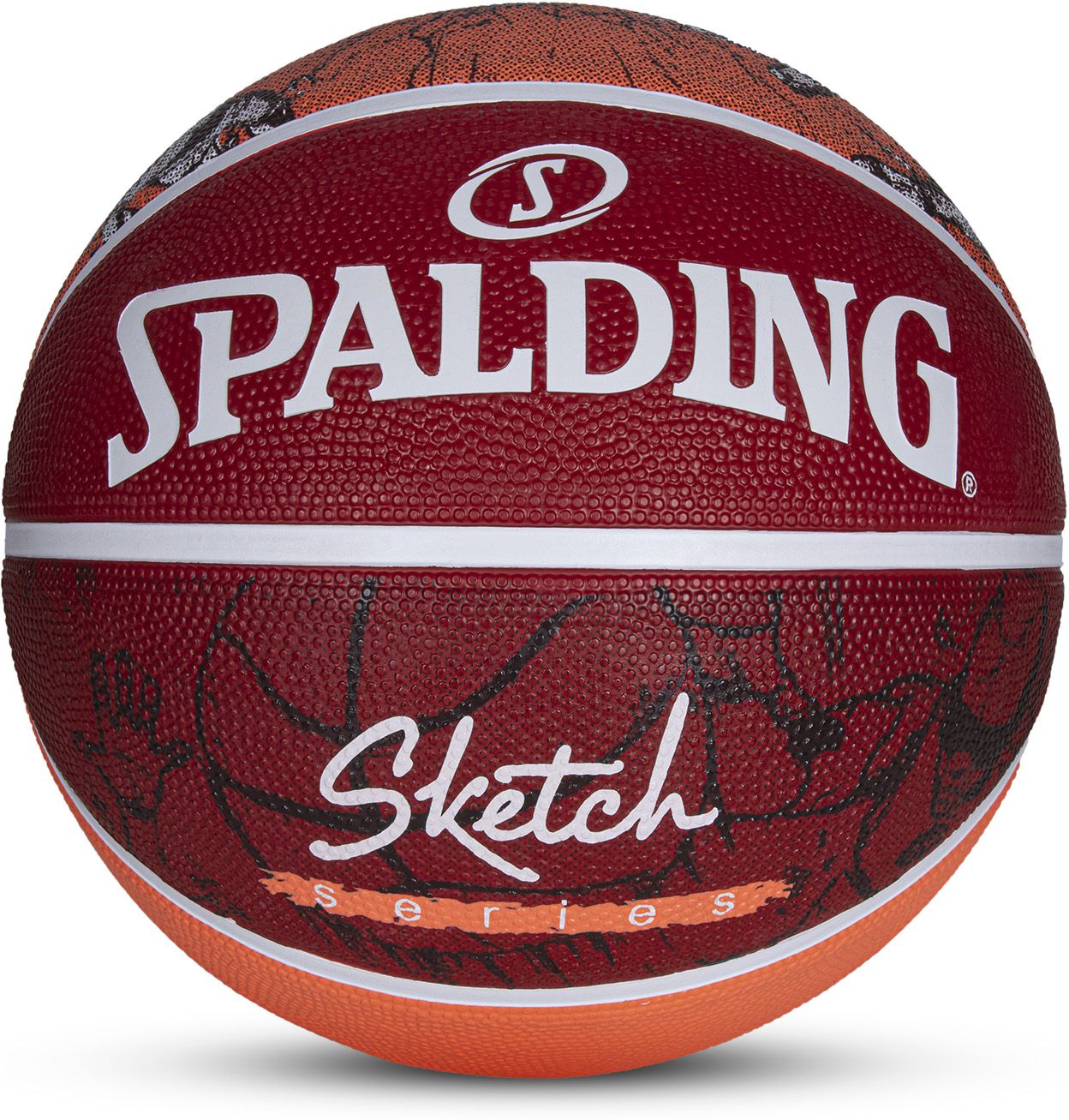 spalding Sketch Series Original Outdoor Match Ball For Adults Basketball - Size: 7-picture-33