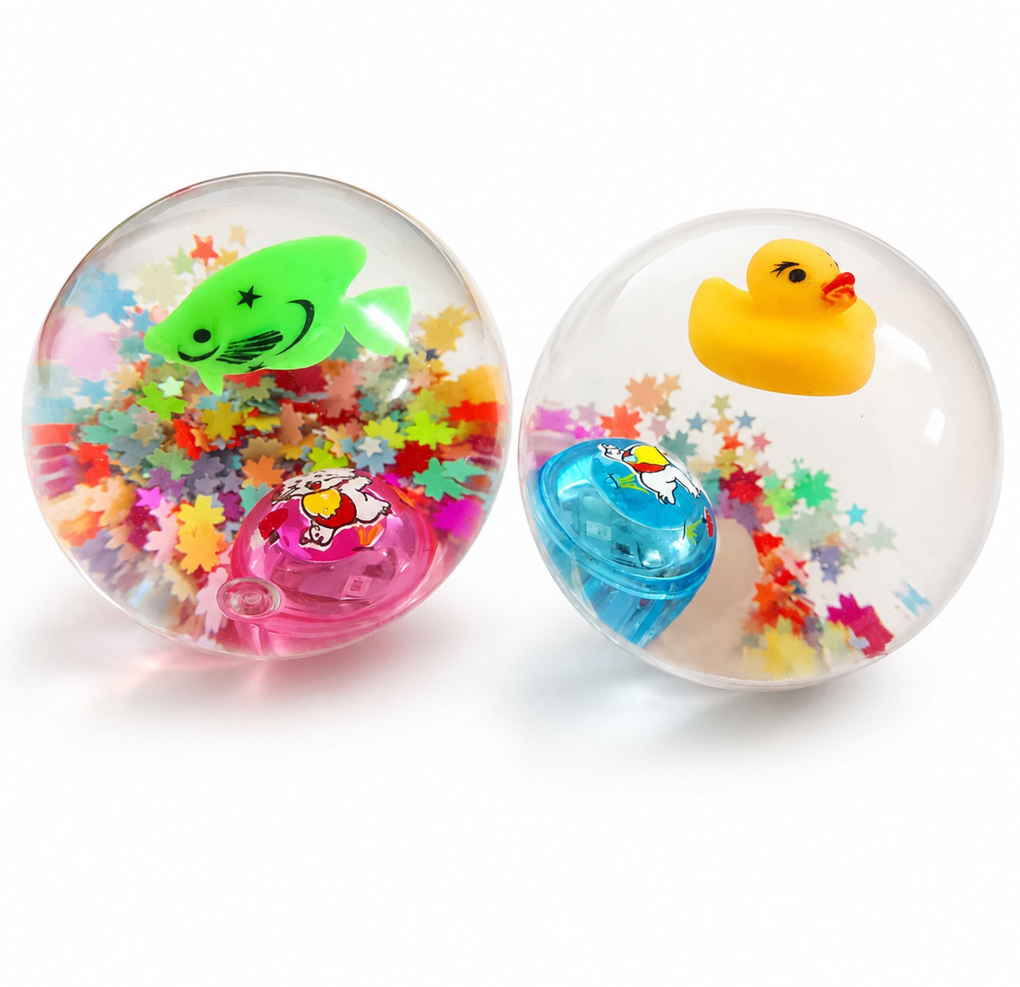 bazaar LED Bouncy Ball for Kids (Pack of 2) Random Handball-picture-46