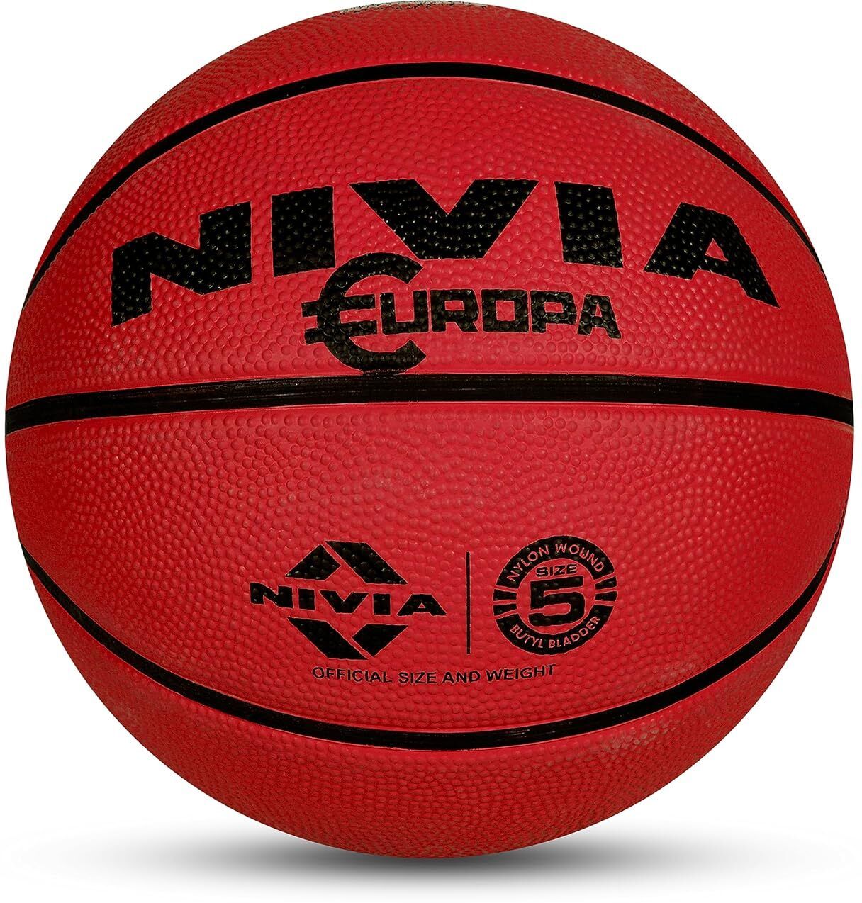 nivia Europa Basketball - Size: 5-picture-12