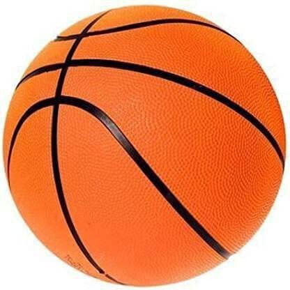 hoc Heavy Duty Basketball Stand with Net and 7 no Basketball Basketball - Size: 7 image 1
