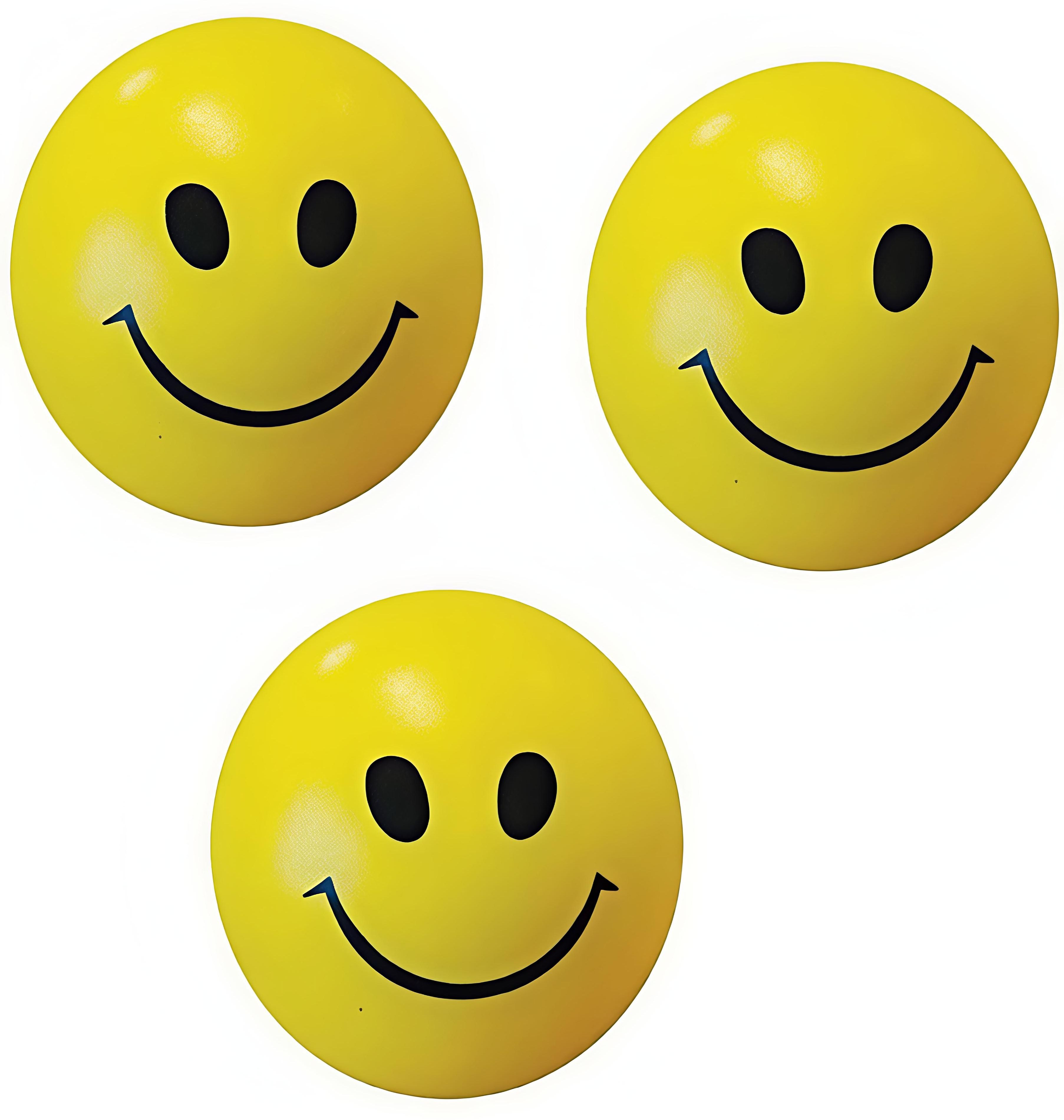 Smiley Face Stress Relief Squeeze Soft Ball anti-stresses toy for kids & Adults Squash Ball-image-30