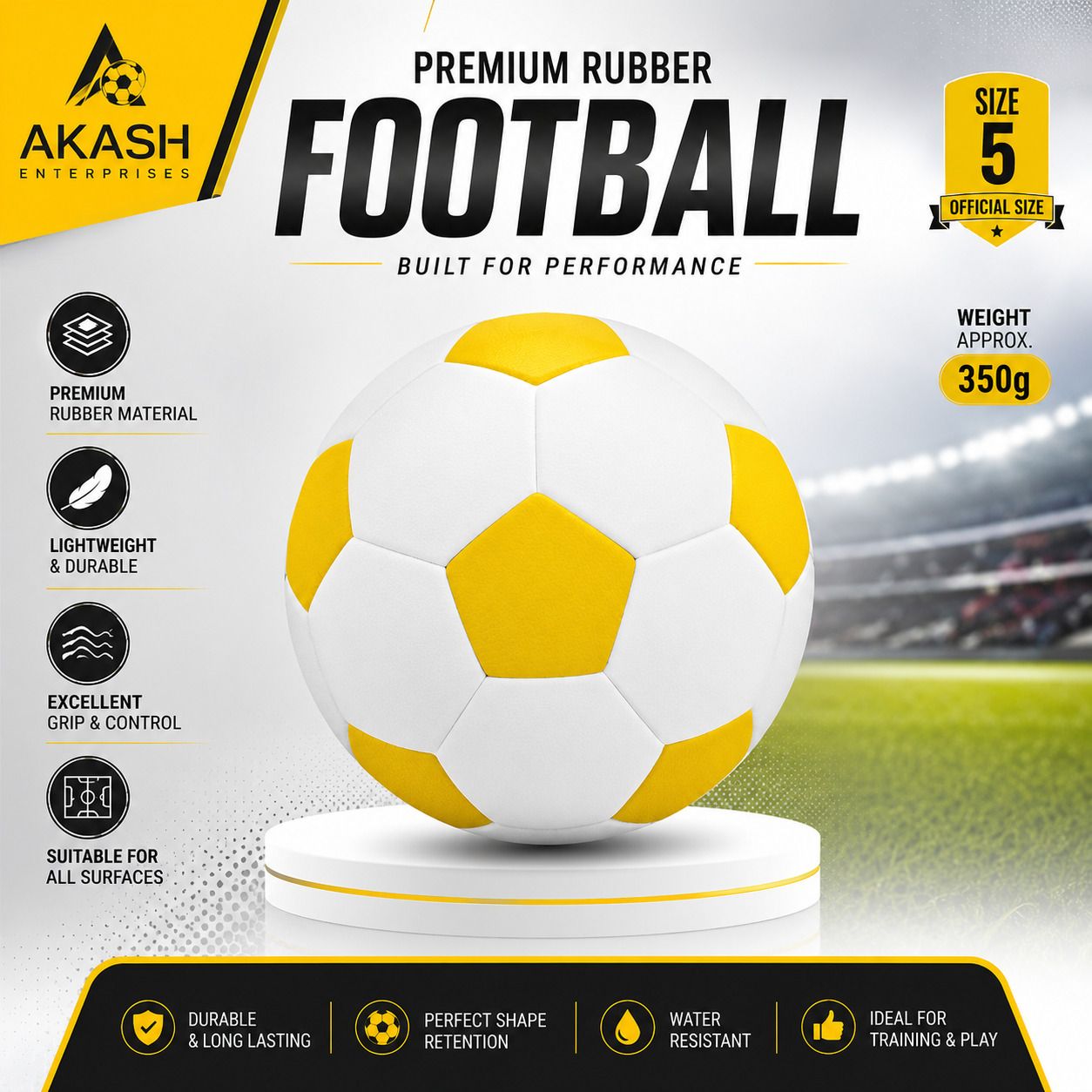 5_YELLOW_&_WHITE_AKASH_1 Football - Size: 5-image-47
