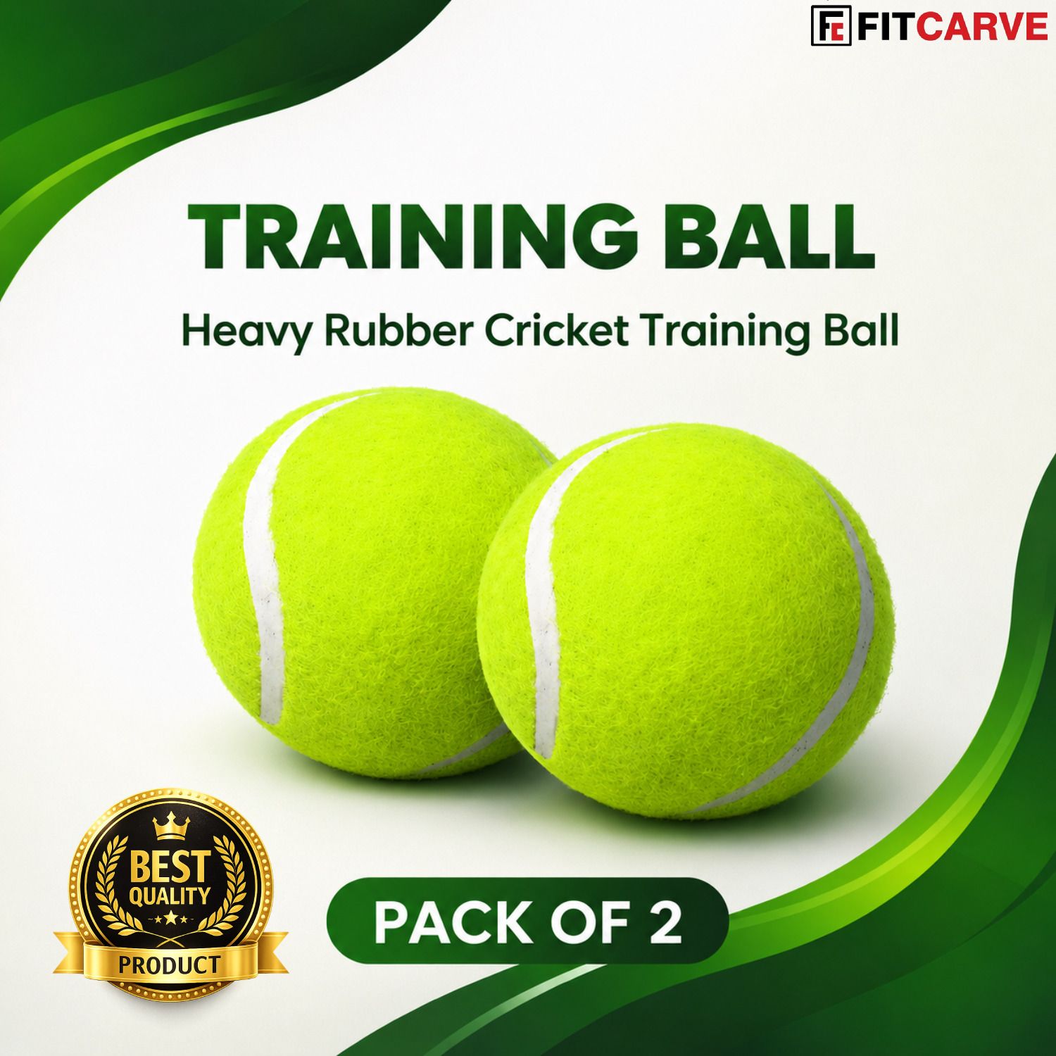 fitcarve Cricket Balls for Home Rubber Cricket Balls | Ideal for Street Matches Tennis Ball-picture-25