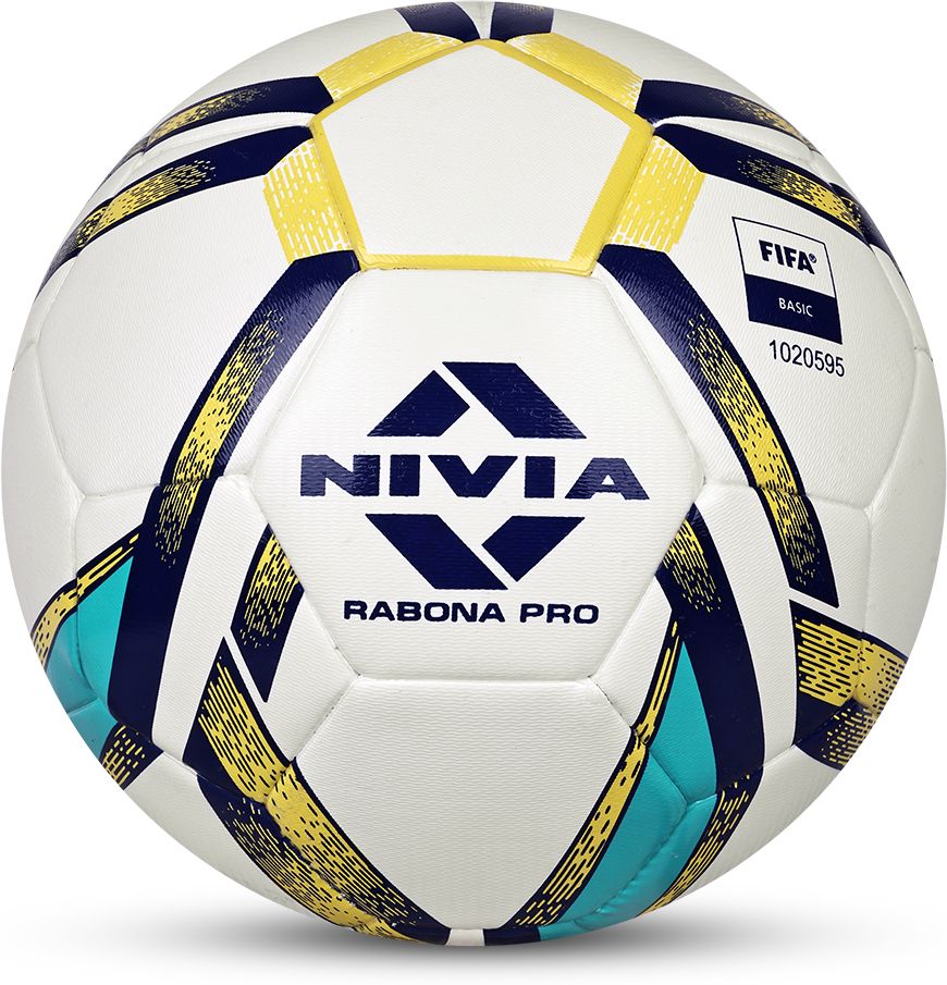 nivia Rabona Pro, 32 Panel Design, TPU, Ideal For Natural and Artificial Turf Football - Size: 5-picture-38
