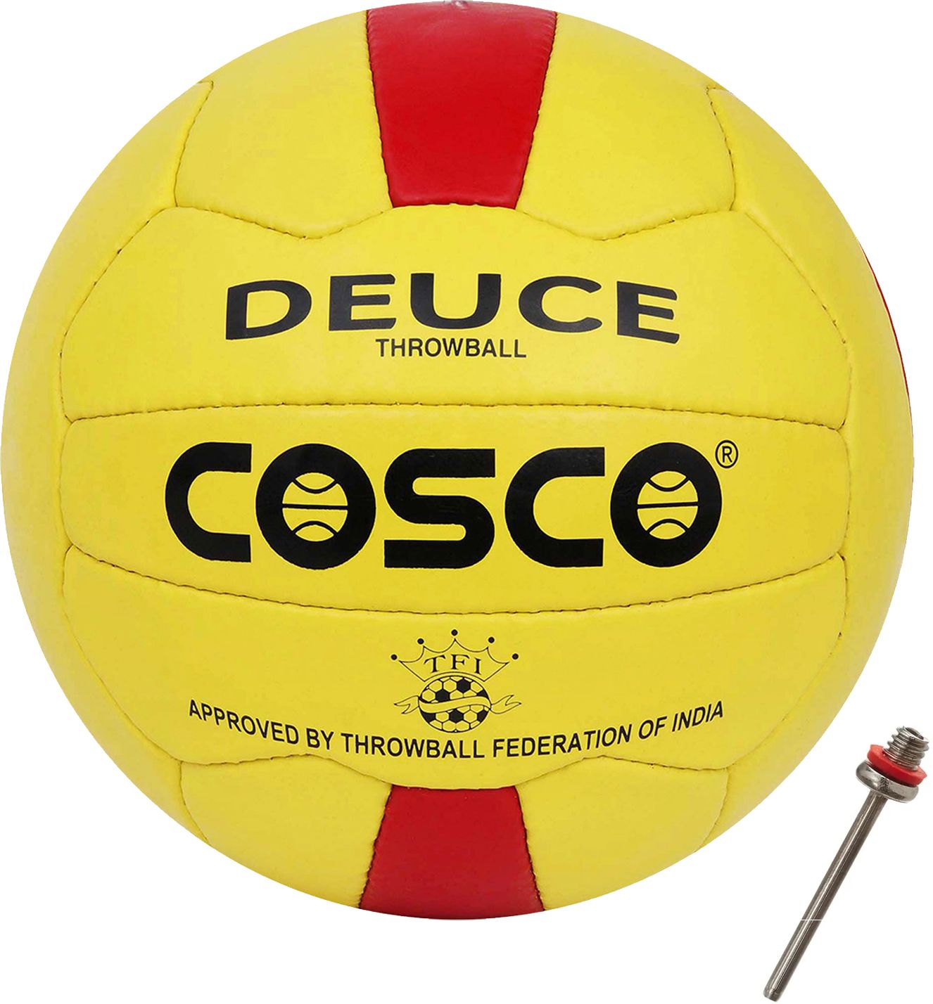 Championship Throwball With 1 Extra Needle Throw Ball - Size: 5