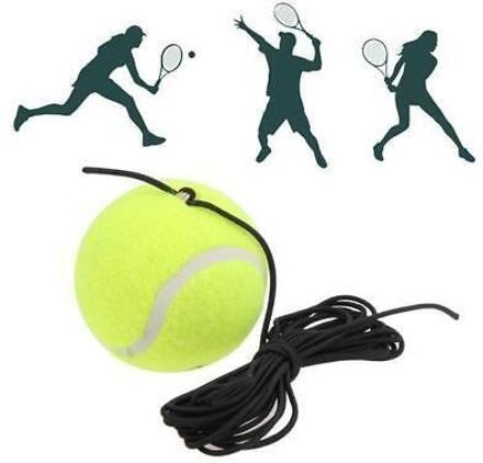 BREEZY TOY 2 PC Tennis Training Ball, Elastic Practice Tennis Ball SportsN Tennis Ball-image-2