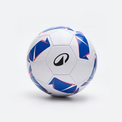 Football Size 5 | Group Play Training Ball for Players Above 12 Years White/Blue Football - Size: 5-image-25