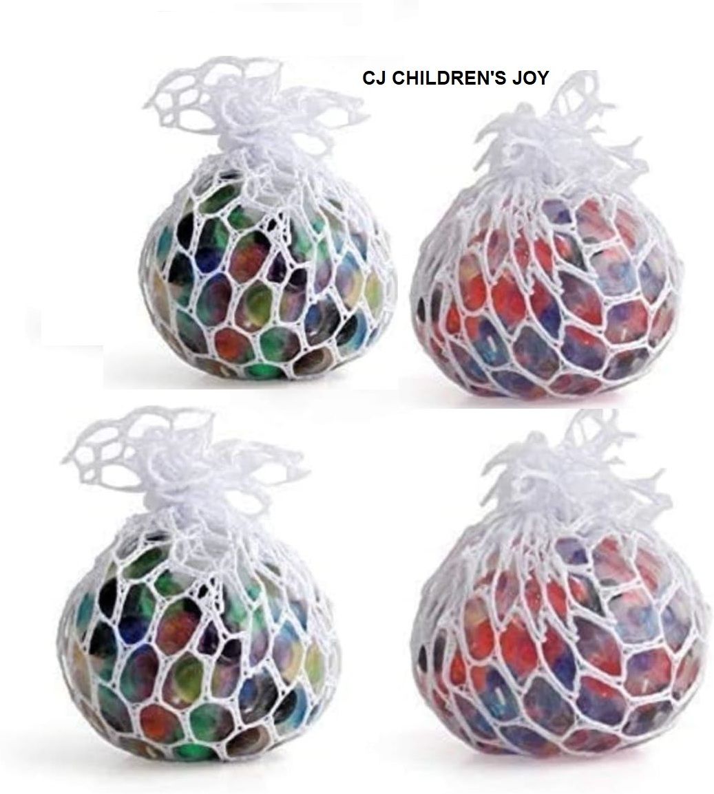 Stress Balls Non-Toxic Rubber Sensory Balls, Calming Toys for Boys & Girl Squash Ball