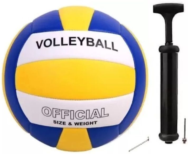 Volleyball with air pump size 5 Volleyball - Size: 5-image-30
