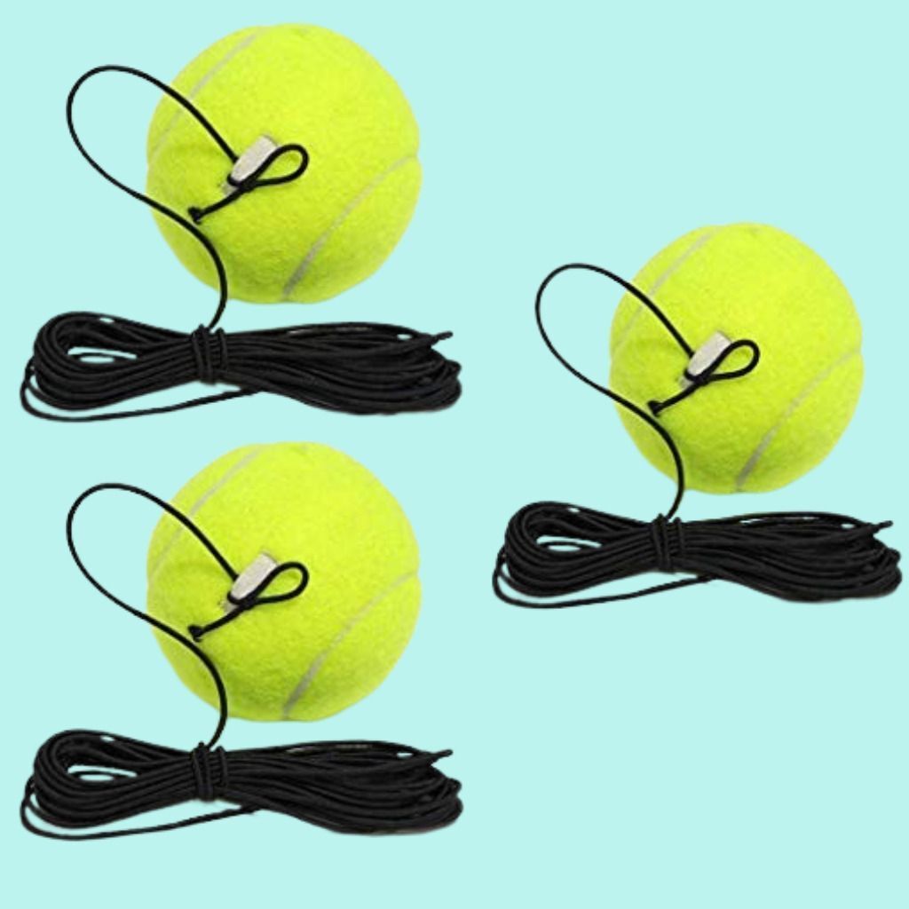 Durable Nylon Rope Tennis Practice BallN Tennis Ball-image-0