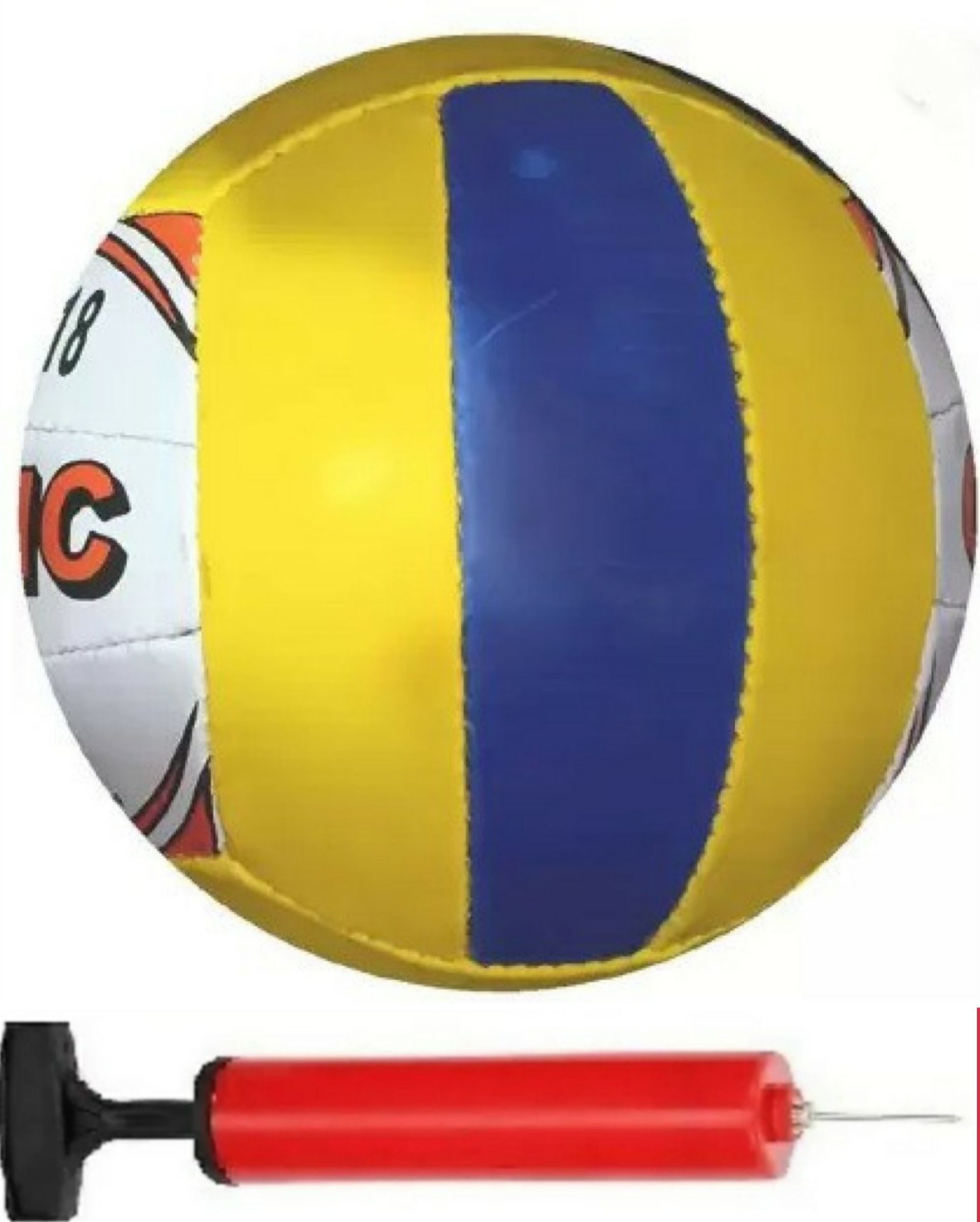 Volleyball classic18 size-4 volley06 with air pump Volleyball - Size: 5-image-33