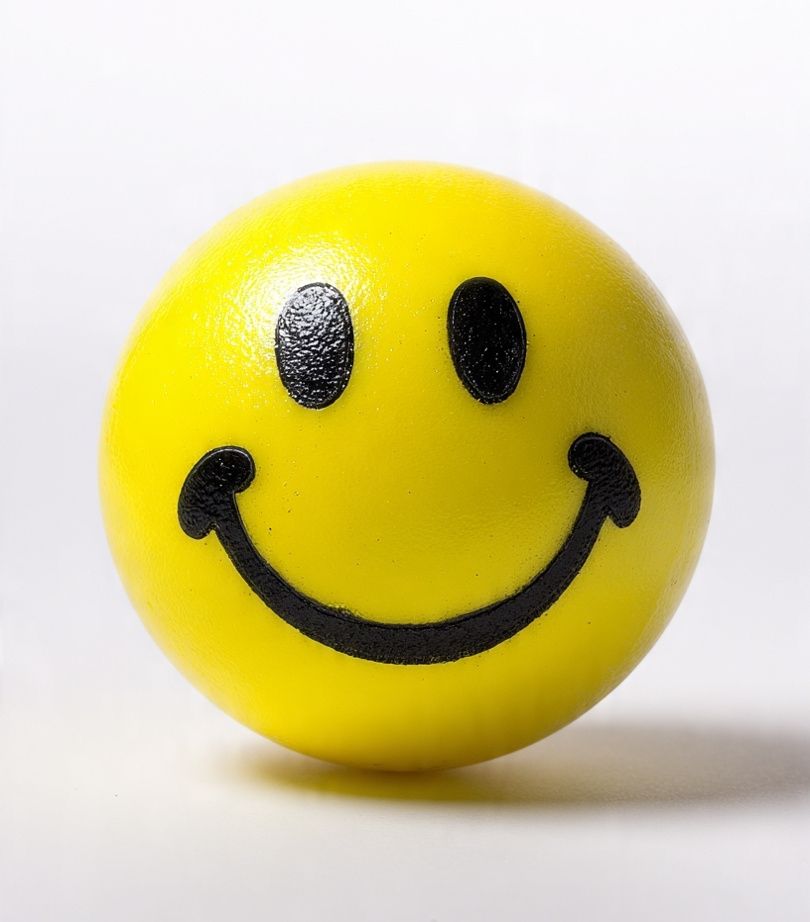 Smile Ball Cute Face Soft SpongeBall - 7777 Squash Ball-image-32