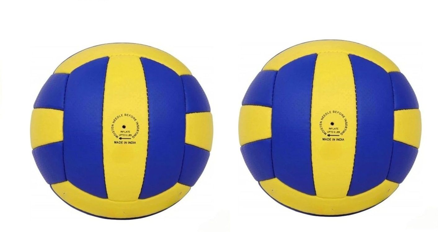 nivox classic plain volleyball combo pack of 2 Volleyball - Size: 4-picture-10