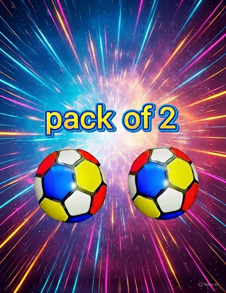 Pack Of 2 Combo Kids Soft Football Balls Pool Ball-image-15