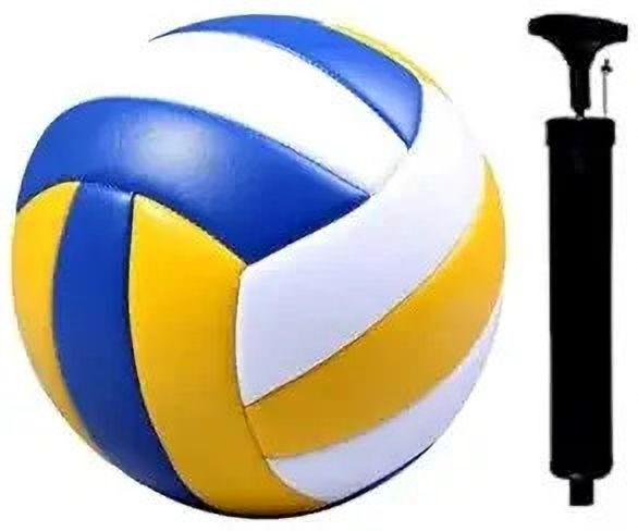 xyz SUPER SYNTHETIC SOFT VOLLEYBALL WITH PUMP (SIZE - 4) Volleyball - Size: 4-picture-14