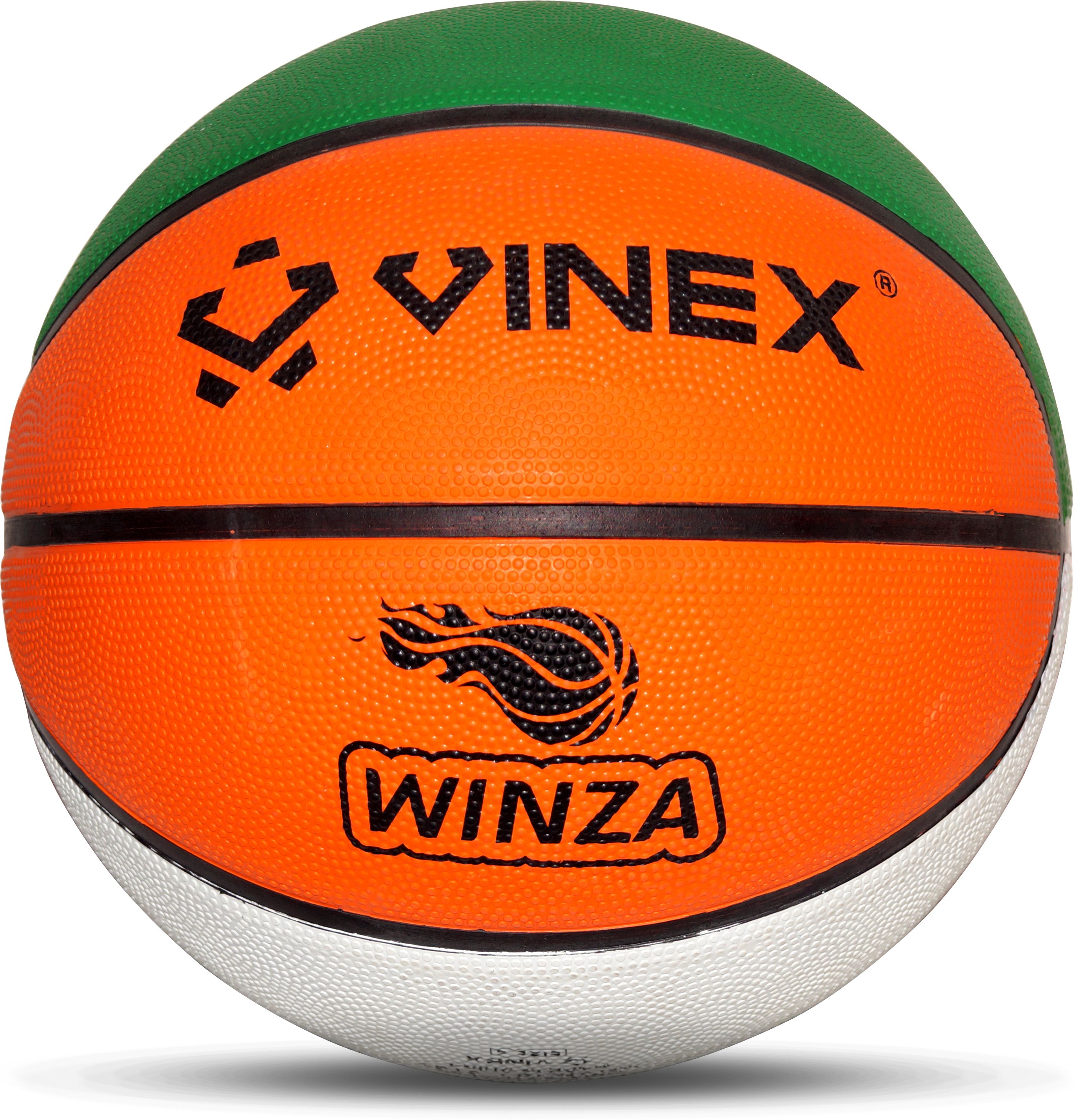 Winza Moulded Basketball - Rubber Outdoor & Indoor Ball with Deep Grooves Basketball - Size: 6-image-31