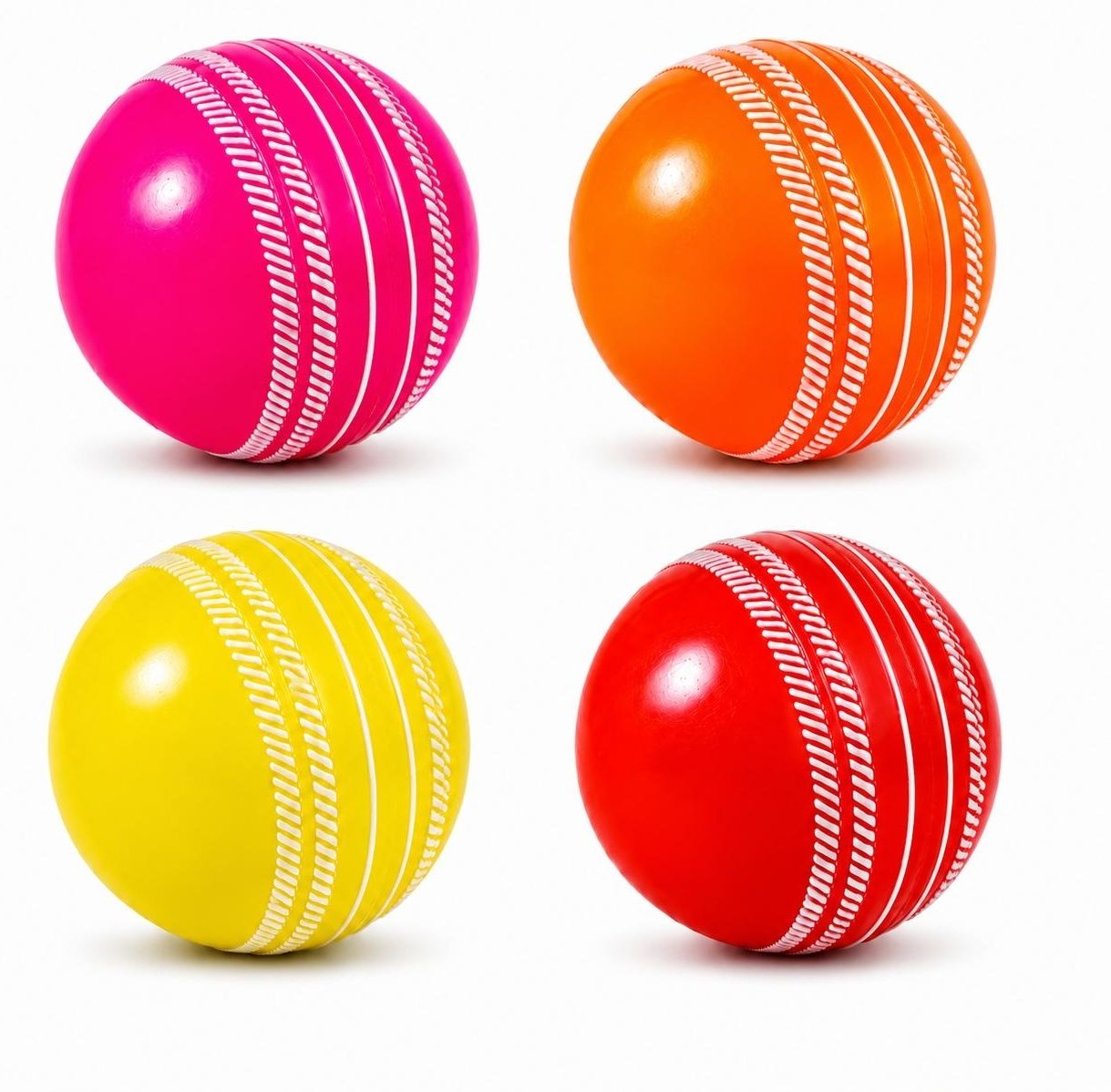 khatu sports i10 Wind Ball Pack Of 4 Cricket Rubber Ball-picture-18