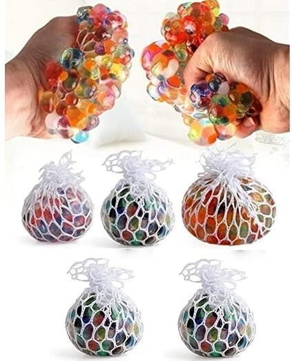 Squeeze Balls Mesh Ball | Stress Relief Toy for Kids & Adults |Anti-Stress Ball Squash Ball