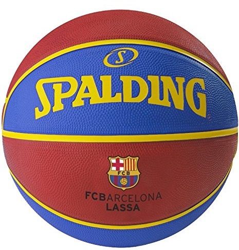 spalding Euro Barcelona Basketball Size-7 (Red-Blue) Basketball - Size: 7-picture-25