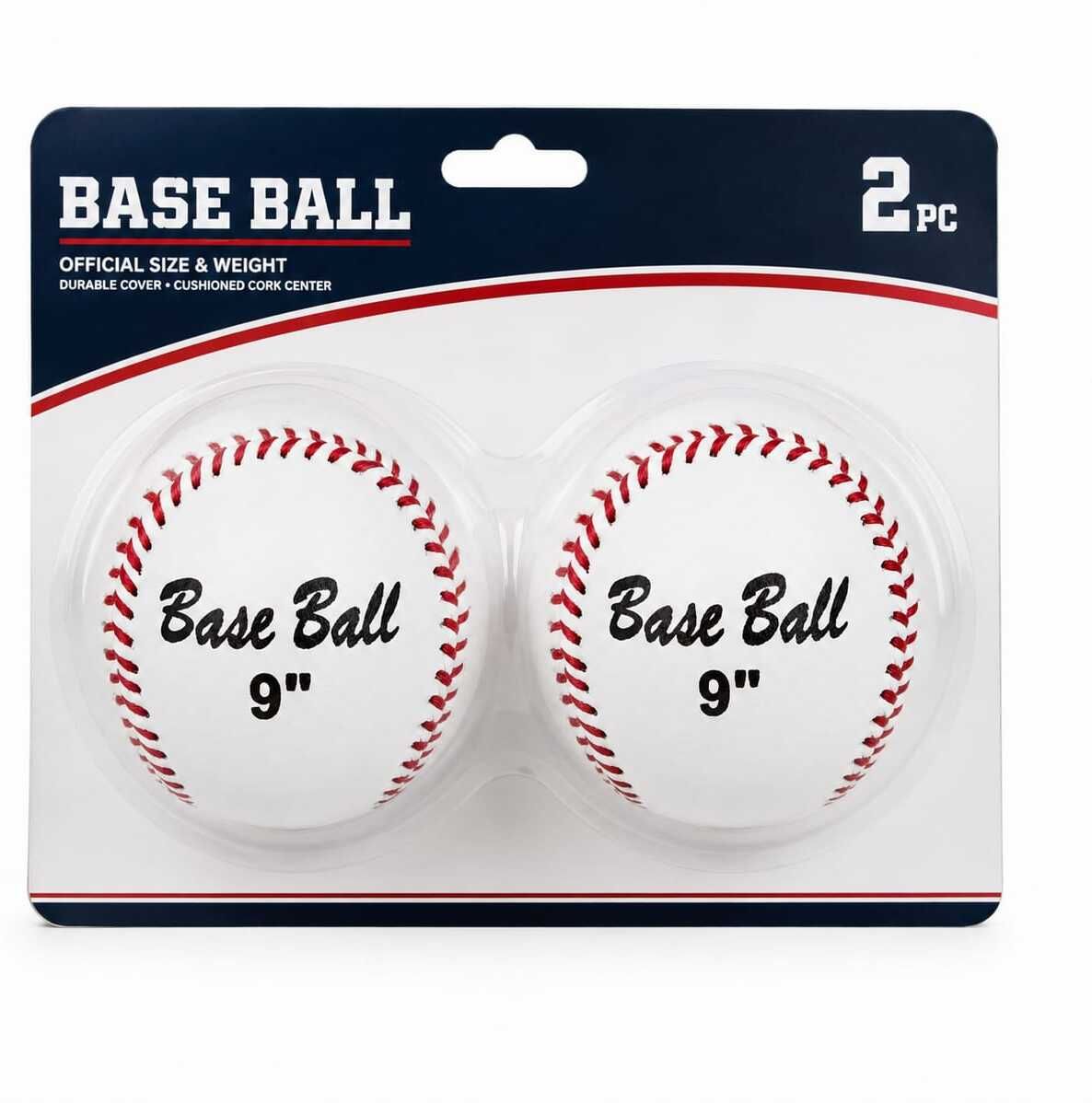 Premium Quality Standard Size 9inch Baseball (Pack of 2) PU WITH PU CORE COMBO Baseball-image-23