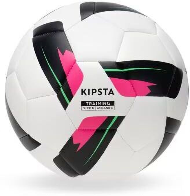 krissdil kipsta Size 5 Machine-Stitched Football Training Ball - White Football - Size: 5-picture-15