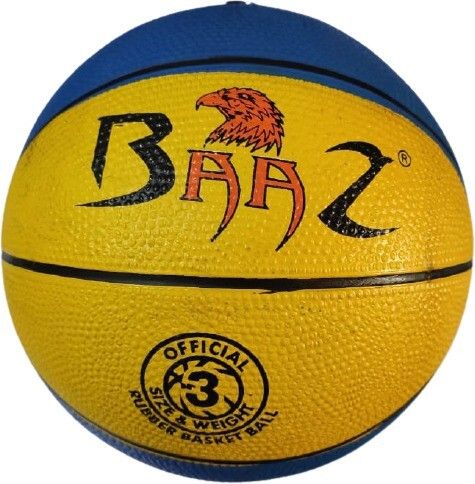 Junior's Yellow Blue Basketball Basketball - Size: 3-image-11